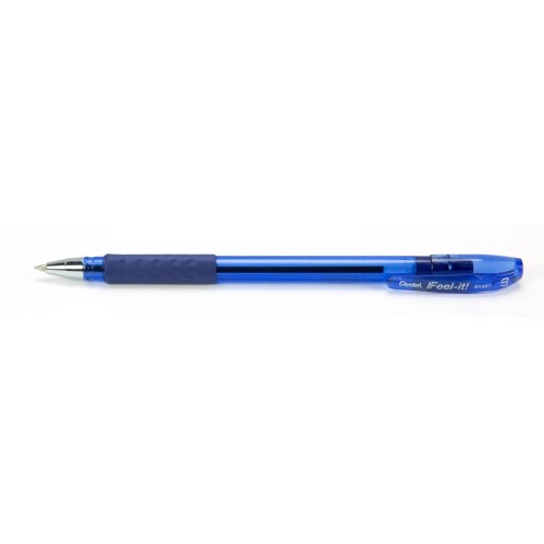 "Pentel"   Ручка шариковая Feel it!  d 0.7 мм  12 шт. BX487-C цвет чернил: синий