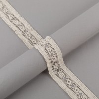 Гипюр "Gamma"   45 мм  GGM-4501   в рулоне   10 м ± 0.2   Турция льняной