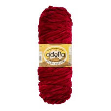 Пряжа ADELIA "DOLLY  VELOUR"   100\% микрополиэстер   5 шт. х  100 г  93 м ± 6 м №21 красный