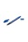 "Pentel"   Маркер перманентный для CD Pen Twin Tip New   0.3 - 1.2 мм   пулевидный   12 шт. N75W-CE для CD, 2-х сторонний, синий