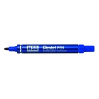 "Pentel"   Маркер перманентный Pentel Pen   4.3 мм   пулевидный   12 шт. N50-CE синий