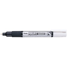 "Pentel"   Маркер перманентный Paint   4 мм   пулевидный   12 шт. MMP20-WO белый лаковый