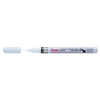 "Pentel"   Маркер перманентный Paint   2.9 мм   пулевидный   12 шт. MSP10-W белый лаковый