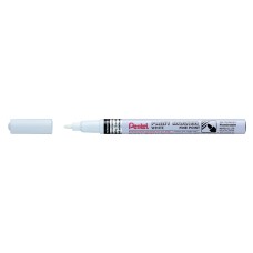 "Pentel"   Маркер перманентный Paint   2.9 мм   пулевидный   12 шт. MSP10-W белый лаковый