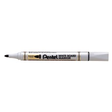"Pentel"   Маркер для белых досок   4.2 мм   пулевидный   12 шт. MW85-AE черный