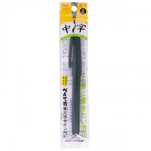 "Pentel"   Фломастер-кисть Brush Sign Pen   0,3 - 5,0 мм   кисть XSESP15MA Medium