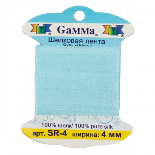"Gamma"   шелковая   SR-4   ФАСОВКА   0.2 -  4 мм  9.1 м ± 0.5 м №170 бл. бирюзовый
