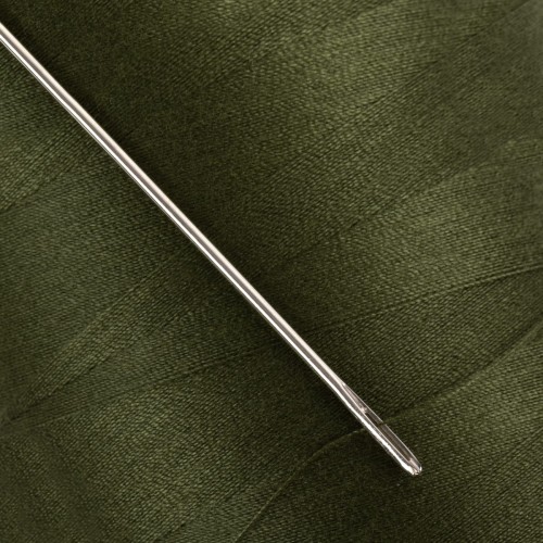 Швейные нитки (полиэстер) 40/2   "Nitka"  ( 401-502 )  4570 м №422 т.хаки