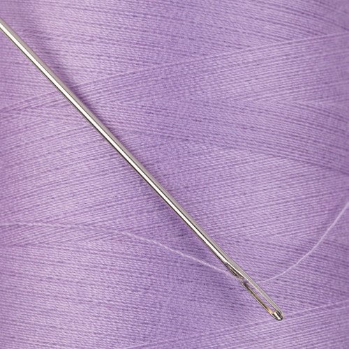 Швейные нитки (полиэстер) 40/2   "Nitka"  ( 101-200 )  4570 м №192 св.сиреневый