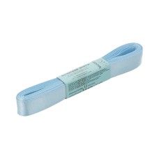 Лента атласная 12 мм ( 1/2 ")  "Gamma"   AL-12P   ФАСОВКА   10 x  5.4 м №129 голубой
