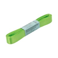 Лента атласная 12 мм ( 1/2 ")  "Gamma"   AL-12P   ФАСОВКА   10 x  5.4 м №089 св-салатовый