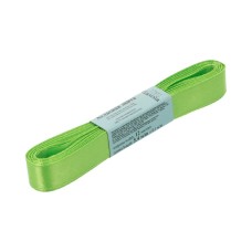 Лента атласная 12 мм ( 1/2 ")  "Gamma"   AL-12P   ФАСОВКА   10 x  5.4 м №089 св-салатовый
