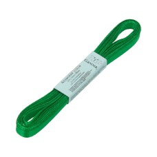 Лента атласная 6 мм ( 1/4 ")  "Gamma"   AL-6P   ФАСОВКА   10 x  5.4 м №134 зеленый