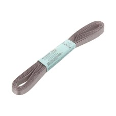 Лента атласная 6 мм ( 1/4 ")  "Gamma"   AL-6P   ФАСОВКА   10 x  5.4 м №018 т.серый
