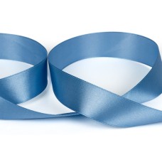 Лента атласная 25 мм ( 1 ")  "Gamma"   33 м ± 2 м №526L(16-4118) т.голубой