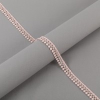 Гипюр "Gamma"   16 мм  GGM-1602   в рулоне   10 м ± 0.2 GP015BP пудровый(бежево-розовый)