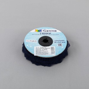 Гипюр "Gamma"   27 мм  GGM-2702   в рулоне   10 м ± 0.2 GP012DB  т.синий