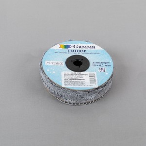 Гипюр "Gamma"   27 мм  GGM-2702   в рулоне   10 м ± 0.2 GP017LGR  св.серый