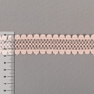 Гипюр "Gamma"   28 мм  GGM-2803   в рулоне   10 м ± 0.2 GP016SM коралловый