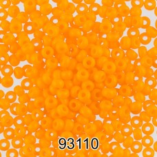 Бисер Чехия круглый 3   10/0   2.3 мм  500 г 93110 (Ф135) оранжевый