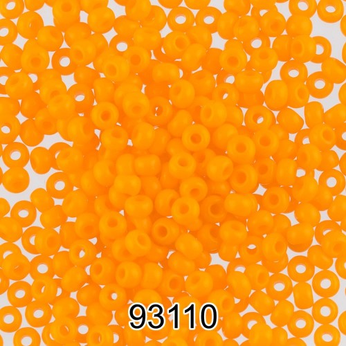 Бисер Чехия круглый 3   10/0   2.3 мм  500 г 93110 (Ф135) оранжевый