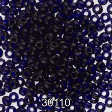Бисер Чехия круглый 2   10/0   2.3 мм  500 г 30110 (Ф102) т.синий