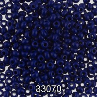 Бисер Чехия круглый 2   10/0   2.3 мм  500 г 33070 (Ф105) т.васильковый