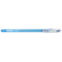 "Pentel"   Ручка гелевая Hybrid Dual Metallic,  d 1 мм K110-DMNX цвет чернил: серебристый цвет чернил: синий