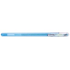"Pentel"   Ручка гелевая Hybrid Dual Metallic,  d 1 мм K110-DMNX цвет чернил: серебристый цвет чернил: синий