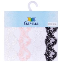 Карта цветов "GAMMA"  образец   КРУЖЕВО GKMB-6702M