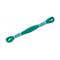 Нитки для вышивания "Gamma"    мулине  ( 3071-3172 )  100\% хлопок   24 x  8 м №3133 т.т.бирюзовый
