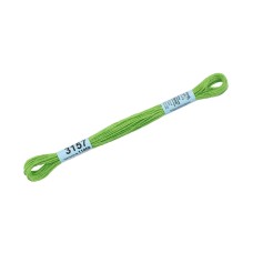 Нитки для вышивания "Gamma"    мулине  ( 3071-3172 )  100\% хлопок   24 x  8 м №3157 салатовый