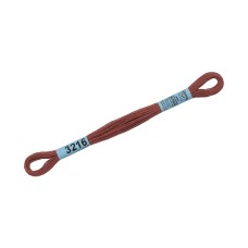 Нитки для вышивания "Gamma"    мулине  ( 3173-6115 )  100\% хлопок   24 x  8 м №3216 коричневый
