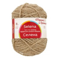 Пряжа из Троицка "Селена"   100\% шерсть   5 шт. х  100 г  160 м №530 св.натуральный