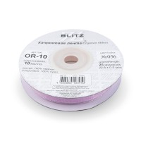 Лента капроновая 10 мм ( 3/8 ")  "BLITZ"   OR-10   22.8 м ± 0.5 м №056 бл.сиреневый