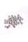 Страз "Zlatka"   ZRSE-0803   AB-Crystal   3 мм  стекло   5 x  36 шт  в пакете с картонным еврослотом №02 перламутровый (AB-crystal)