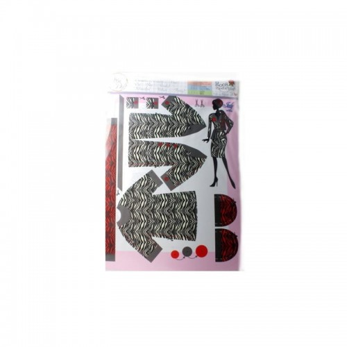 Набор для шитья "DressYourDoll"   Одежда для кукол  №2   СК/Распродажа S213-0606 Judy Zebra