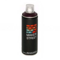 "MAKERSTREET"   Эмаль для граффити и декоративно-оформительских работ   MS400   400 мл 310 Темно-фиолетовый