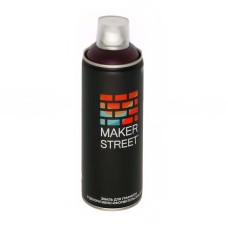 "MAKERSTREET"   Эмаль для граффити и декоративно-оформительских работ   MS400   400 мл 310 Темно-фиолетовый