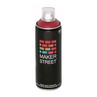 "MAKERSTREET"   Эмаль для граффити и декоративно-оформительских работ   MS400   400 мл 403 Гранатовый