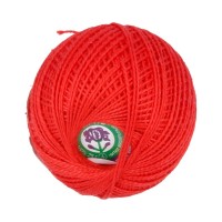 Пряжа СПБ "Ирис"   100\% мерсеризованный хлопок   20 шт. х  25 г  150 м №0810 красный
