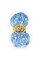 Пряжа ADELIA "SOFIA"   100\% полиэстер   10 шт. х  50 г  90 м ± 6 м №09 бирюза/синий/белый