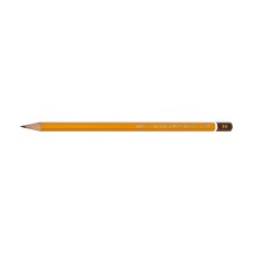 "KOH-I-NOOR Hardtmuth"   Карандаш чернографитный технический 1500   заточенный   12 шт. 3H 150003H01170RU