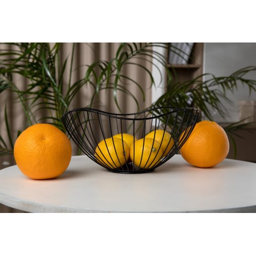 "Stilerra home"   PFH-030   Фруктовница   26 х  10 см  металл №01 "черная"