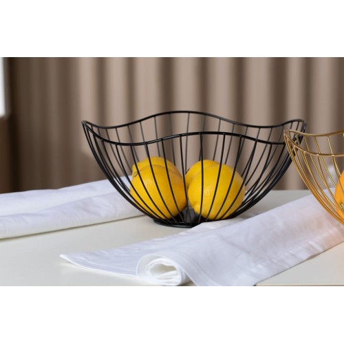 "Stilerra home"   PFH-030   Фруктовница   26 х  10 см  металл №01 "черная"