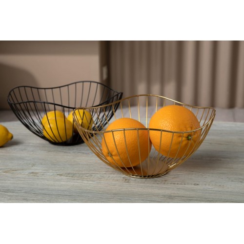 "Stilerra home"   PFH-030   Фруктовница   26 х  10 см  металл №01 "черная"