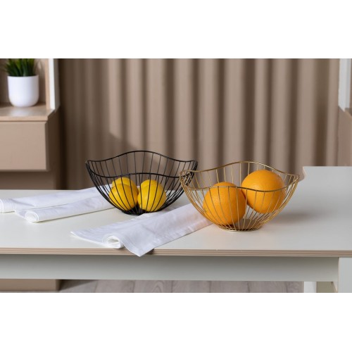 "Stilerra home"   PFH-030   Фруктовница   26 х  10 см  металл №01 "черная"