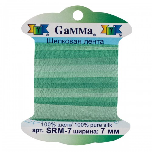 "Gamma"   шелковая   SRM-7   ФАСОВКА   0.2 -  7 мм  9.1 м ± 0.5 м M105 т.красный/сиреневый