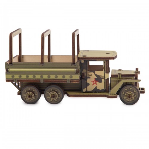 "REZARK"   ST0394   Серия "Военная техника" Пазл 3D   48 элемент. Грузовик