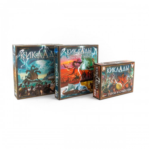 Игра настольная "Эврикус"   "Киклады: Герои и существа"   PG-17395 .